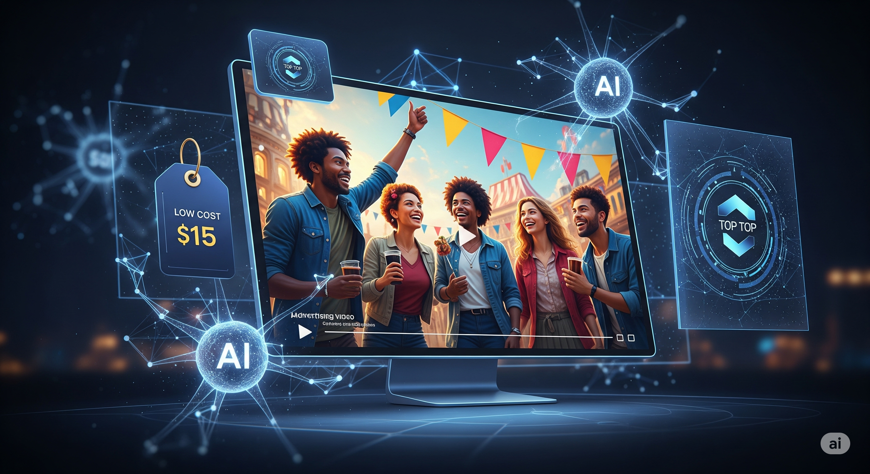 Dịch Vụ Làm Video Quảng Cáo AI Giá Rẻ Tại Top Top