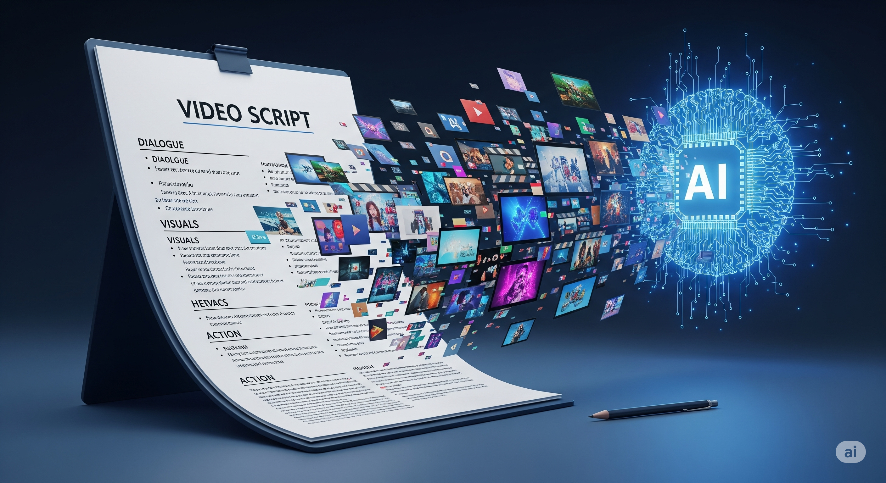 Hướng Dẫn Viết Kịch Bản Video Quảng Cáo & Để AI Thực Hiện Phần Còn Lại