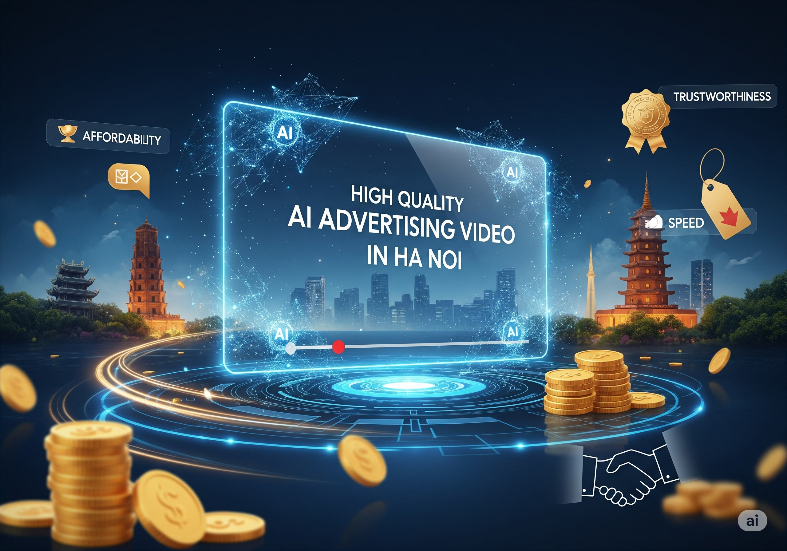 Làm Video Quảng Cáo AI Giá Rẻ Tại Hà Nội - Nhanh Chóng, Uy Tín